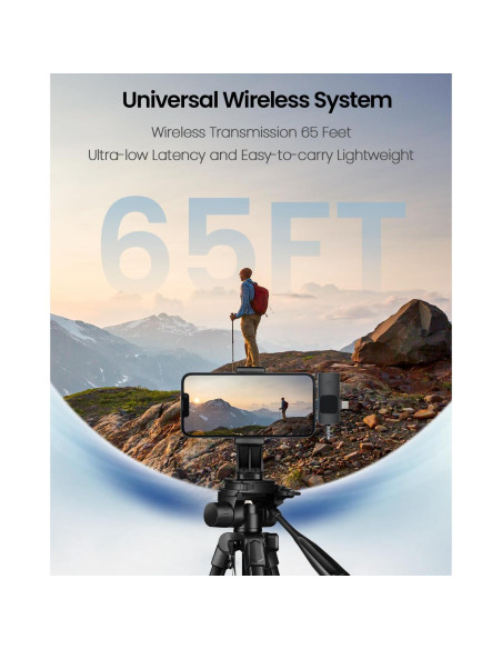 Micrófono Lavalier Inalámbrico EVXVE Mini 4 en 1 USB-C Micrófono Lavalier Inalámbrico EVXVE Mini 4 en 1 USB-C