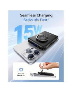 Cargador Portátil Magnético RORRY 10000mAh para iPhone y Apple Watch 2