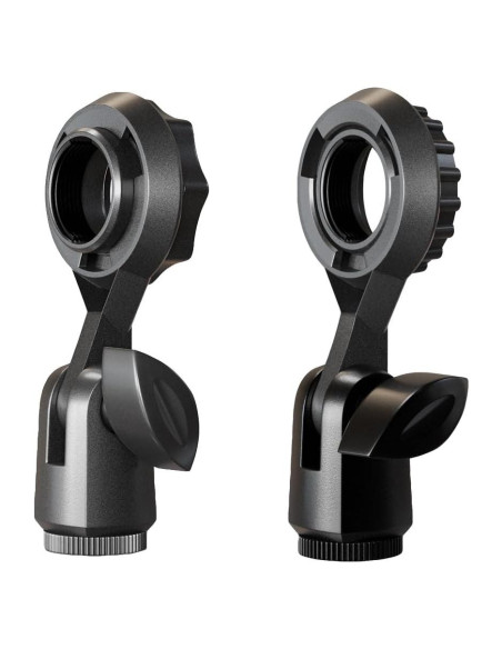 Soporte de Micrófono de Condensador 2 Piezas 22 mm Ajustable