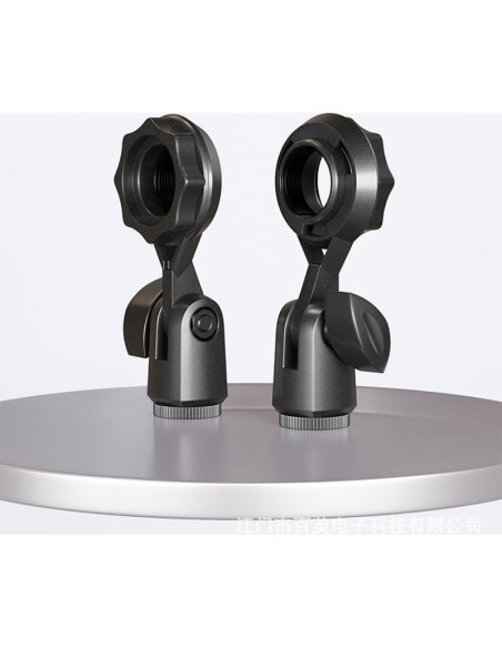 Soporte de Micrófono de Condensador 2 Piezas 22 mm Ajustable