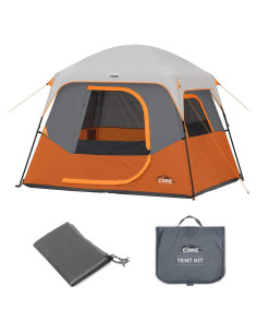 Carpa de Camping CORE para 4 Personas con Base y Kit