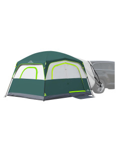 Carpa de Camping JELUCAMP JLP-8817 para 6 Personas Impermeable