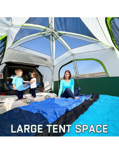 Carpa de Camping JELUCAMP JLP-8817 para 6 Personas Impermeable