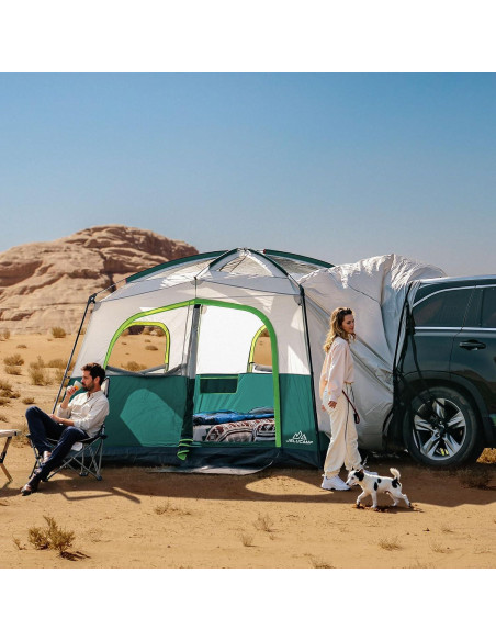 Carpa de Camping JELUCAMP JLP-8817 para 6 Personas Impermeable