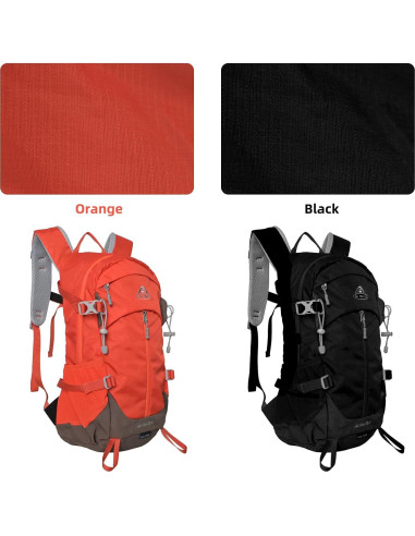 Mochila de Senderismo 27L Sumseek Impermeable Unisex Naranja