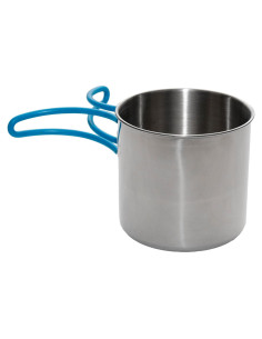 Taza de Acero Inoxidable Stansport 591 ml Plegable Camping
