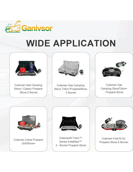 Regulador de Presión de Gas Coleman 5430 para Estufas de Propano