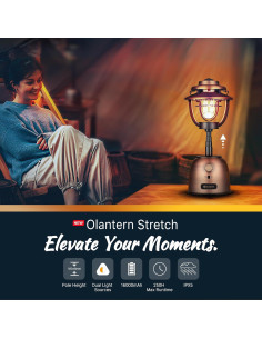 Linterna de Camping OLIGHT Olantern Stretch 500 Lúmenes Recargable 2