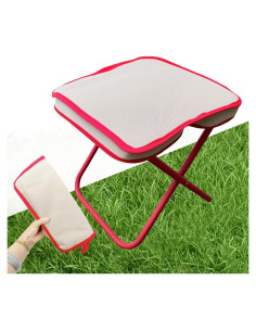 Silla Plegable KCTXIPE para Camping y Exteriores - Caqui, 136 kg