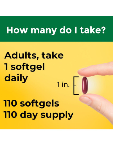 Nature Made Óxido de Magnesio Extra Fuerte 400 mg - 110 Gelatinas