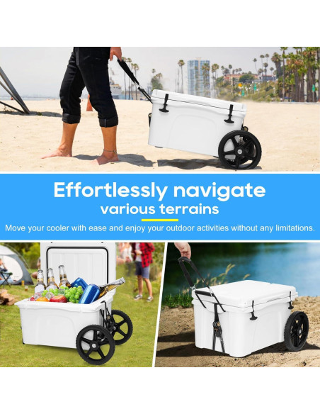 Kit de Ruedas para Enfriadores FERUERW 15.5-17.5" Ajustable