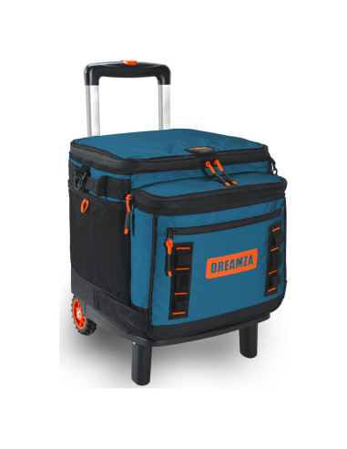 Enfriador Suave con Ruedas DREAMZA 60 Latas Aislado Plegable