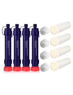 Filtro de Agua Portátil Membrane Solutions S2 4 Etapas 0.1 Micrón