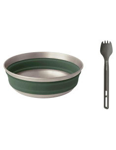 Cuenco Plegable 650 ml y Cuchara Sea to Summit
