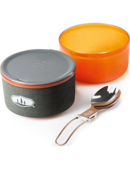 Juego de Olla y Comedor Ultraligero GSI Outdoors Halulite