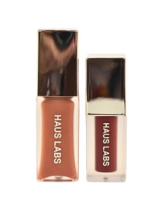 Duo de Glaseado Labial Haus Labs - Brillo de Miel y Mini Persimón