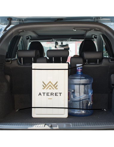 Cuerdas Bungee de Goma ATERET 78.74 cm con Ganchos - Paquete de 10