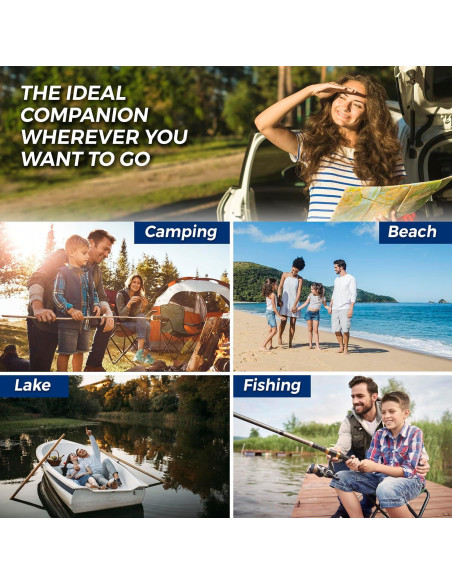 Inodoro Portátil BlackTerra BTOPTSAB2025 para Camping 1.89m