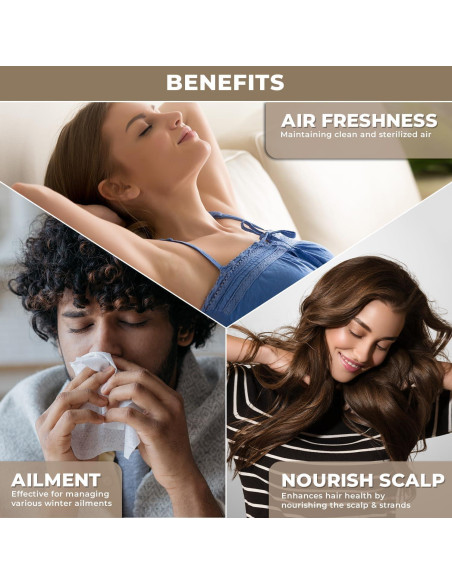 Aceite Esencial de Eucalipto Orgánico 100% Puro - 90g