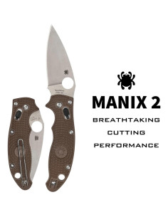 Cuchillo Plegable Spyderco Manix 2 Lightweight 20.3 cm Acero CPM 15V 2
