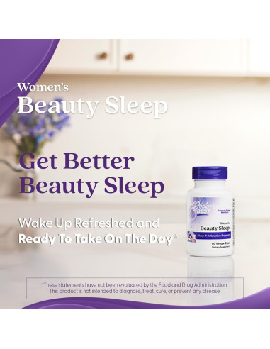 Cápsulas de Sueño Doctor's Best con Magnesio y Melatonina 60 Uds