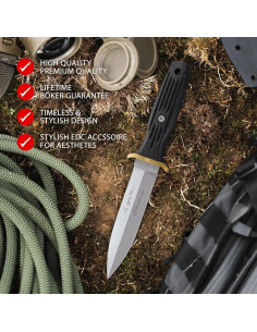 Cuchillo Boker Applegate-Fairbairn Boot 23 cm Acero Inoxidable 2