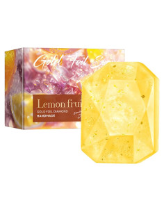 Jabón de Aceite Esencial de Limón Hecho a Mano 100g