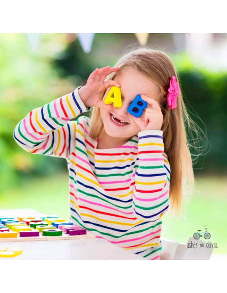 Rompecabezas de Alfabeto y Números Asher & Olivia - 49 Piezas Rompecabezas de Alfabeto y Números Asher & Olivia - 49 Piezas