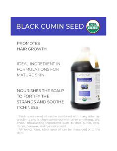 Aceite de Semilla Negra Orgánico Velona 1.89 L - 100% Puro 2