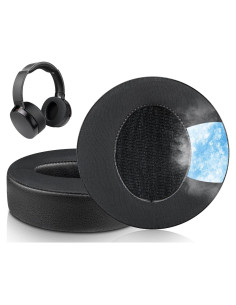 Almohadillas de Gel Refrigerante SOULWIT para Auriculares Sony MDR-XB950 - Negro