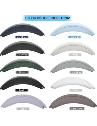 Cojín de diadema Earrock para Bose QuietComfort 45/35 Verde