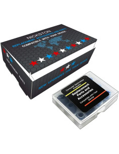 16 Puntas de Repuesto Redondas NICKSTON para Auriculares In-Ear 2