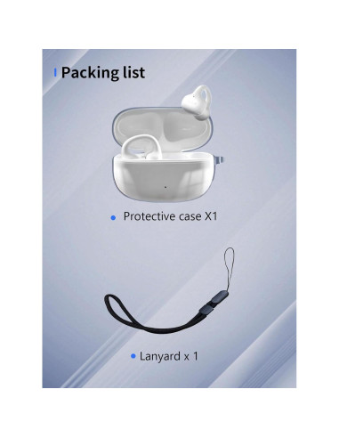 Funda Protectora TPU para Auriculares Edifier NewSound Clip