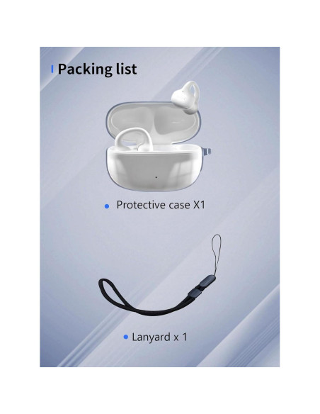 Funda Protectora TPU para Auriculares Edifier NewSound Clip