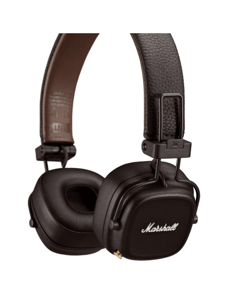 Auriculares Bluetooth Marshall Major IV - 80h Batería, Marrón