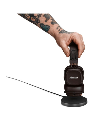 Auriculares Bluetooth Marshall Major IV - 80h Batería, Marrón