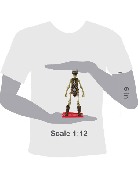 Figura de Acción Esqueleto Bárbaro Boss Fight Studio 1:12