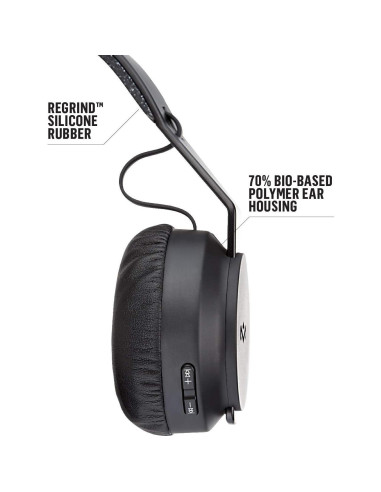 Auriculares Inalámbricos Bluetooth House of Marley Rebel Negro