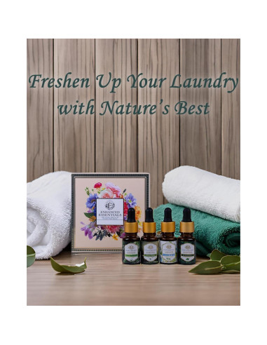 Set de Aceites Esenciales Elegancia Herbal - 4 x 10 ml