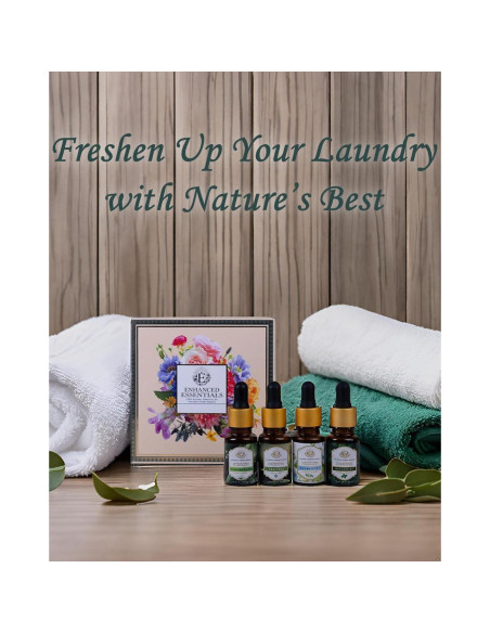 Set de Aceites Esenciales Elegancia Herbal - 4 x 10 ml