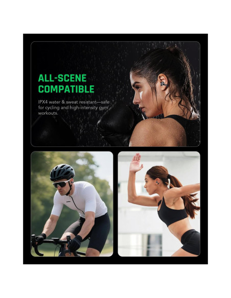 Auriculares Inalámbricos Black Shark T19, 50H, Bluetooth 5.4