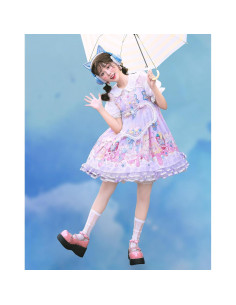 Auriculares Yowu CE Azul con Orejas de Gato y RGB 2