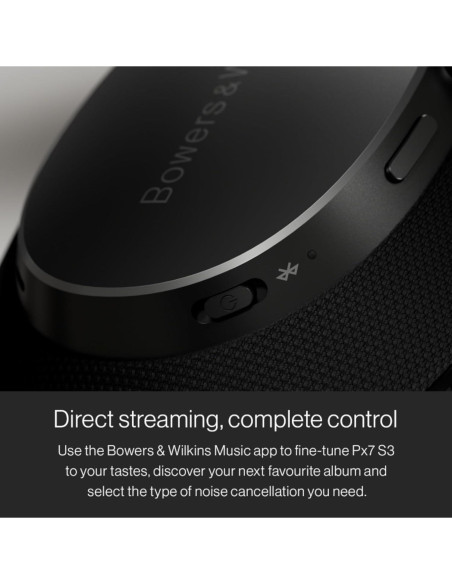 Auriculares Bowers & Wilkins Px7 S3 Bluetooth con ANC, 30h