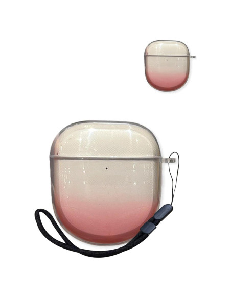 Funda Protectora TPU Rosa Degradado para Auriculares Bose QuietComfort Ultra
