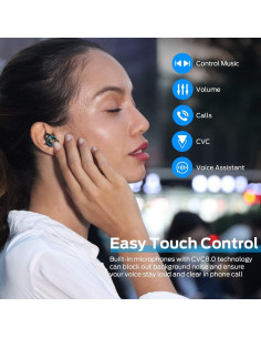 Auriculares Inalámbricos Monster Clarity 101Plus Bluetooth 5.3 2