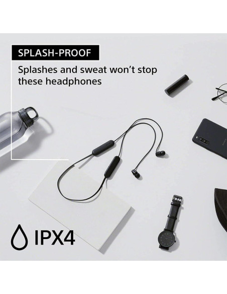 Auriculares In-Ear Inalámbricos Sony WI-C100 Bluetooth Negro