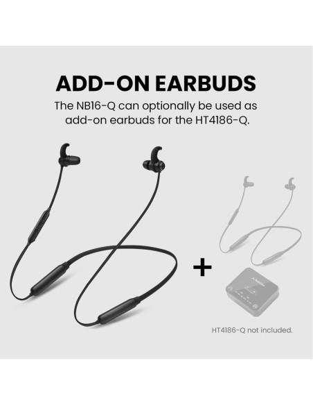 Auriculares Bluetooth 5.2 Avantree NB16-Q con banda para el cuello