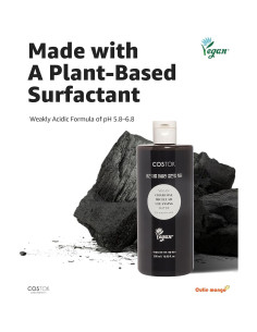 Agua Micelar Vegana COSTOK 500ml Carbón Tallo Ficus-Indica 2