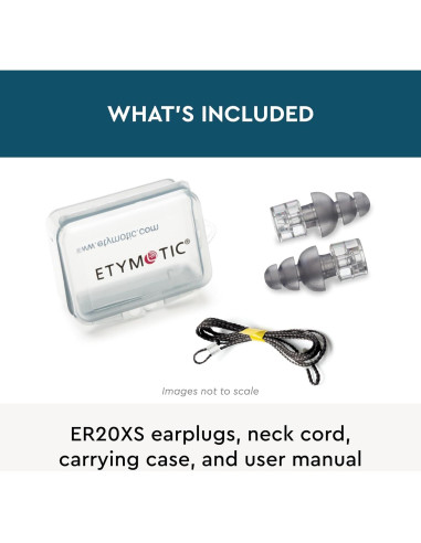 Tapones para oídos Etymotic ER20XS - Protección auditiva 20 dB