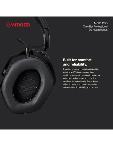 Auriculares DJ V-Moda M-100 Pro Cerrados 0.69 kg
